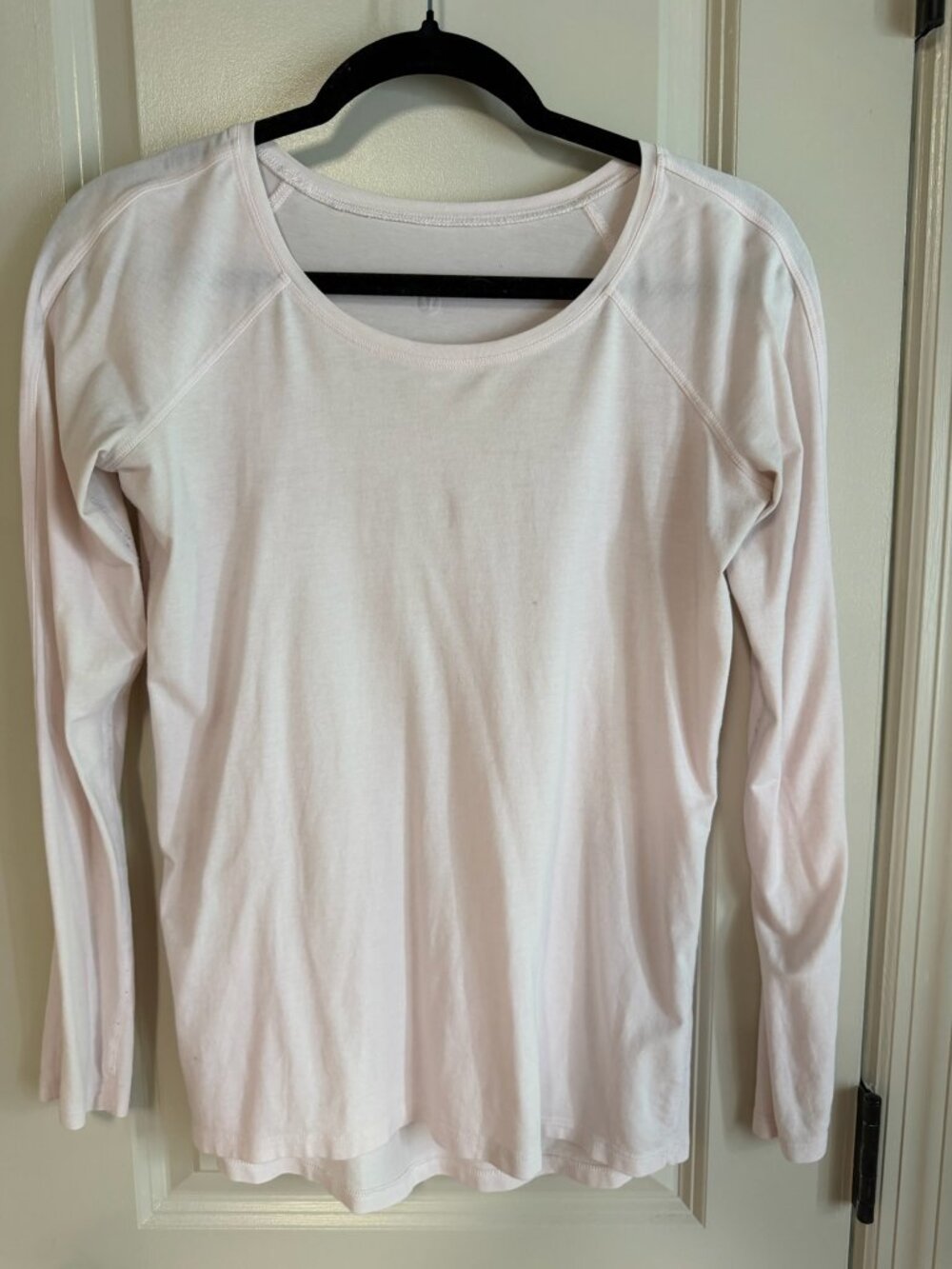 Lululemon Long Sleeve Crew Neck Top | Size 4 | Light Pink